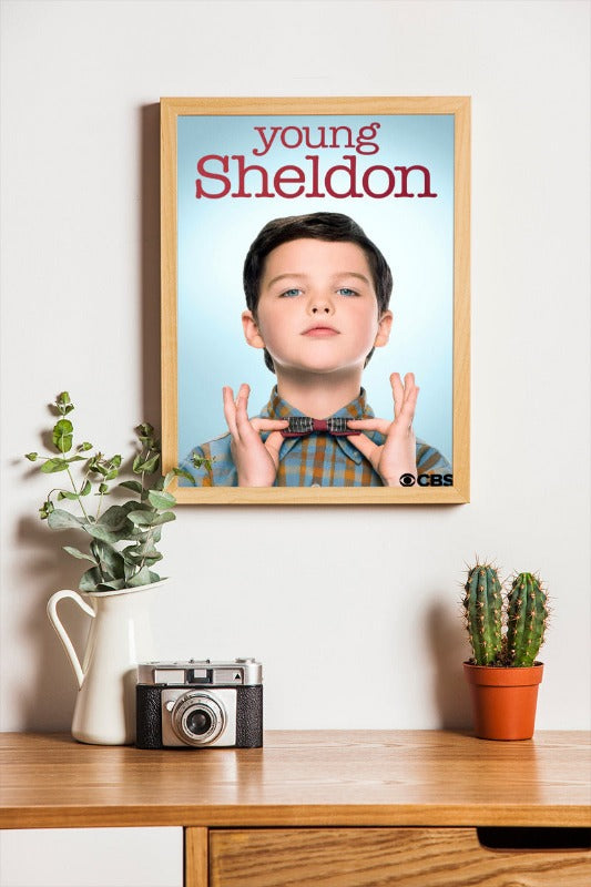 Young Sheldon - framed poster