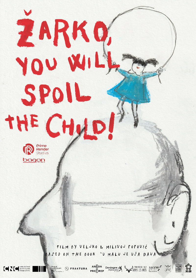 Zarko razmazit ces dite paper poster