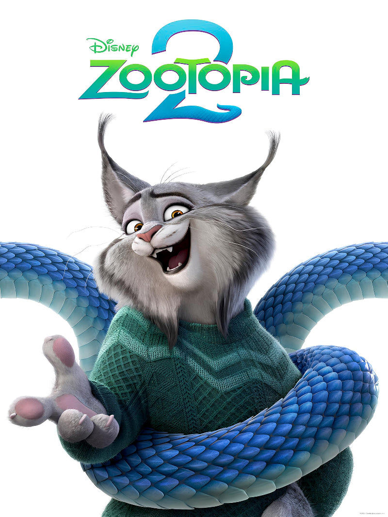 Zootopia 2 paper poster