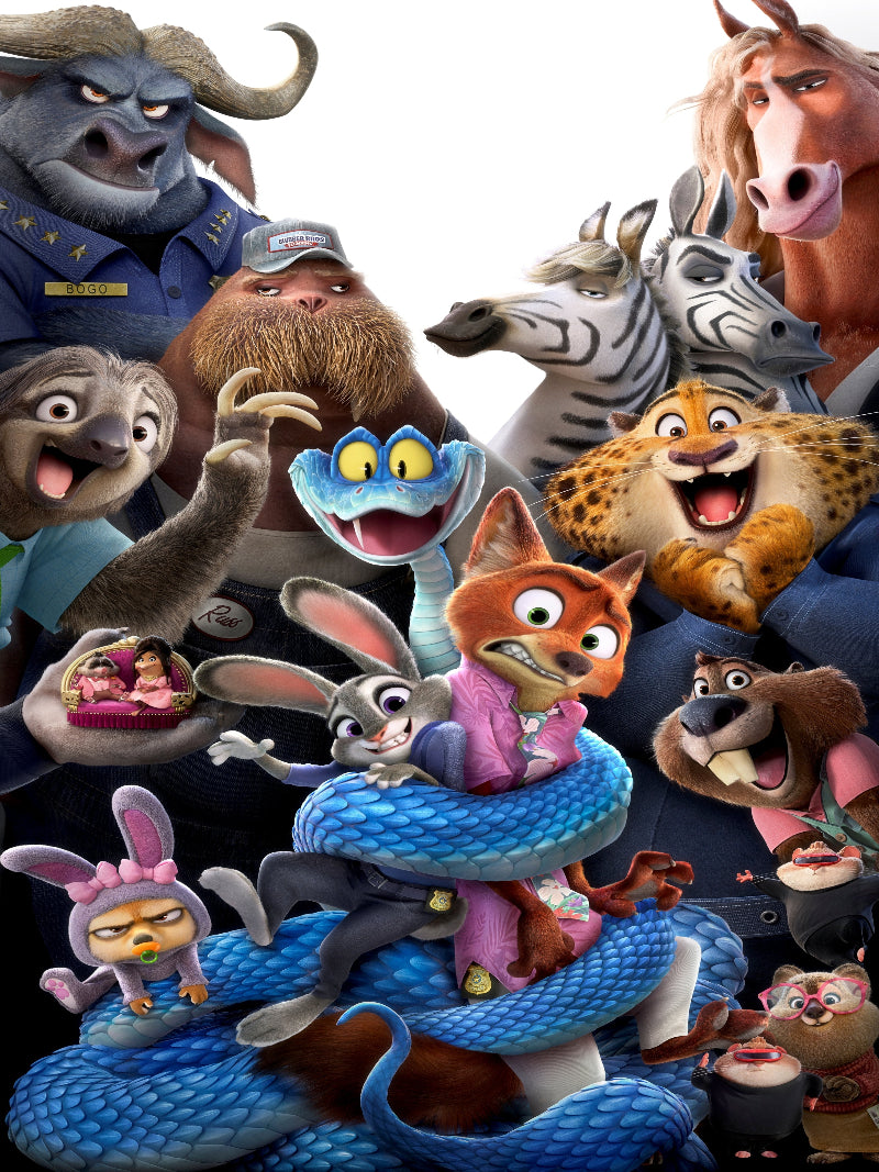 Zootopia 2 paper poster